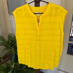 Westbound Bright Yellow Blouse